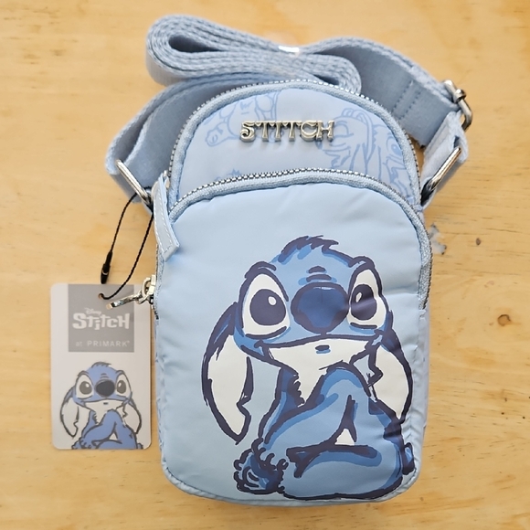 Primark Other - Primark at Disney Stitch Character Crossbody Bag - Light Blue